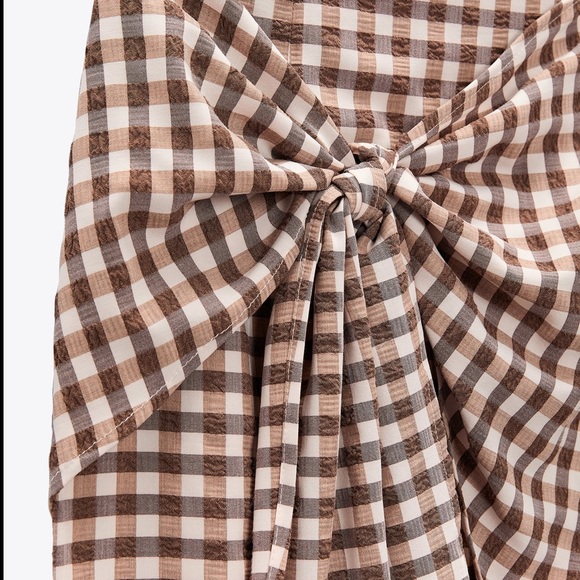 Zara Wrap Skirt - Picture 4 of 16